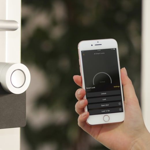 Smartes Thermostat und Smartphone-App